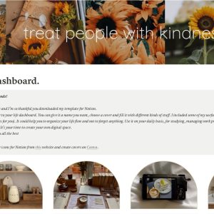 Notion Life Dashboard