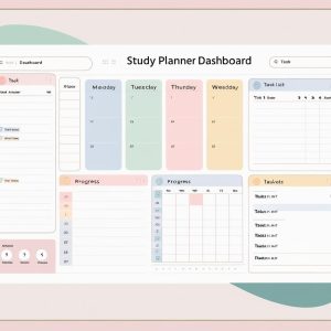 Study Planner Dashboards